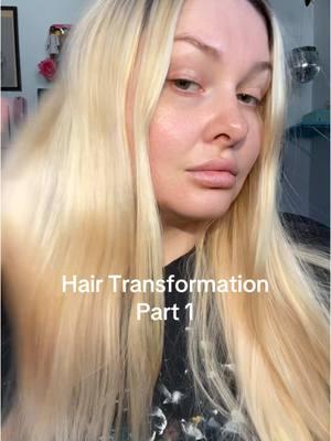 hair transformation part 1! #hairtransformation #roottouchup #athomehaircolor #diyhair #pravana #newhair #fypシ 