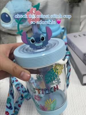 So cute Stitch cup,perfect for my child to take to school #miniso #cute #stitch #forschool #cup #ShopVideoCarnival 