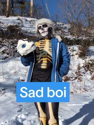 Can skeletons have health issues?🤔 💙💙💙 #skeletoncosplay #sansundertale #videogamecosplay #classicsans #sanstheskeleton #sanscosplay #sans #undertale #undertalecosplay  #sanscosplay 