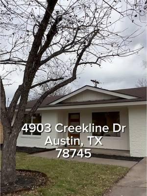 Cloudy day tour ☁️☁️☁️ 📍 4903 Creekline Dr 🛏️ 4 🛁 2.5 🚙 2 car garage 📐 2187 sqft 🏷️ $839,000 LA: @investorwives  #atx #austinrealestate #austinrealtor #austintx #luxuryhomes 