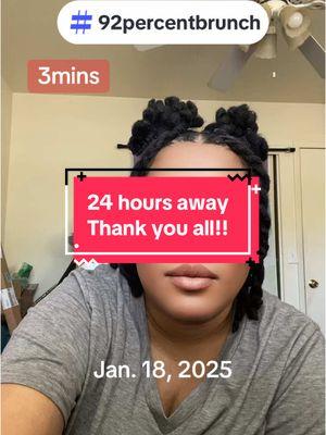 Thank you all!!!🥰 #92percentbrunch #92percenters #BlackTikTok #blackwomen #tiktokpartner #blackwomenbrunch #Jan18 #fyp #womensmarch 