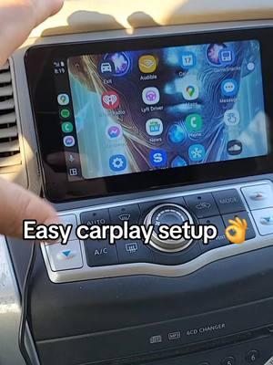 Easy Carplay setup 👌  . . . #tiktokfinds2025 #carplay #carplaysystems #carplayscreen #safedrive 