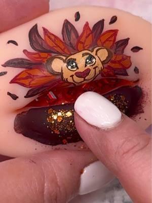 #lipart #thelionking #mufasa #makeuptutorial #lipstickart #makeupartist