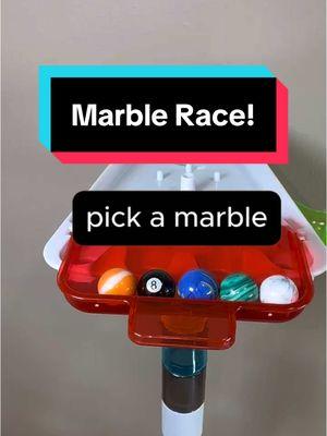 Who will win the race? 🏆 #MarbleRace #MarbleRun #marbles #fyp 