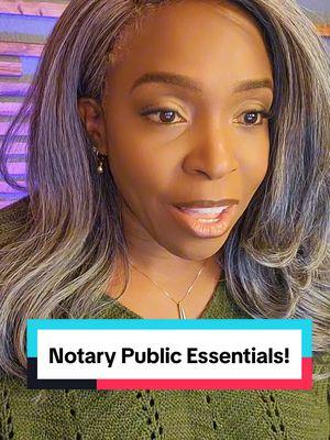 ✒️ Starting Your Journey as a Notary Public? Let’s Talk Supplies! Becoming a notary public is just the first step on your path to becoming a successful signing agent. But here’s the thing: once you're a notary, your essential supplies won’t magically appear – you’ve got to get them yourself! 🛍️ ☝🏼Notary Stamp: At least one, but having a backup is smart. 🖋️ ✌🏼Notary Journal: Even if your state doesn’t require it, I recommend keeping one to protect yourself. 📓 You can simplify things by purchasing a package that includes your application fee, bond, and supplies – in Texas, that’s about $100-$200. 🛒 Want more details? Watch the FULL video on YouTube and learn how to get started!  Ready to take the next step? Join my Signing Agent Advanced Training Program today! 💼✨ #notarytip #signingagentbasics #publicnotary #notarypubliclife #notarymentor #notaryboss #signingagenttraining  #mompreneur #signingagent #notarysigningagent #loansigningagent #sidehustle  #notarytok  