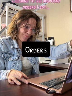 Jk! Love you all. Thank you for the orders so far! Drop your order number for a packing video! ⬇️ #apparel #dropday #womensapparel #orders #clothdiapermom #momfit 