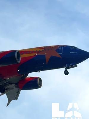 Southwest Airlines flight 1166 arriving at Los Angeles International Airport (LAX) from Harry Reid International Airport (LAS) on Friday, January 3, 2025, operating on a Boeing 737-700 (N955WN) in the Arizona One livery. #SouthwestAirlines #WN1166 #ArizonaOne #Boeing737 #Boeing737700 #N955WN #LasVegasAirport #LosAngelesAirport #LAStoLAX #AvGeek #PlaneSpotting #AviationPhotography #SpecialLivery #AirlineSpotting #FlightRadar #AviationLovers #PlanesOfInstagram #AirportViews #AirlineEnthusiast #AirplaneMode #FlightTracking