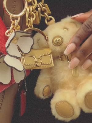 Know you’re never alone with our Bear Bag Charm by your side! #CourageToBeReal #CoachNY #CoachBagCharms 