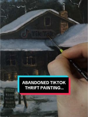 What if TikTok was abandoned?! 🏚️😣 Suggestions for this painting? . I appreciate all the support here on TT over these last few years. It’s been a huge transformation for me and I’m grateful for every blessing. I want this project to inspire people to keep creating and keep supporting fellow creators! This is just a small bump in the road. 🫡 They can’t keep us down. Much love! -Paco #art #tiktok #tiktokban #painting #abandoned #artbypacoway #arttok #artist #artistsoftiktok #artwork #artists #creators #artlife #riptiktok #originalart #upcycling #upcycle 