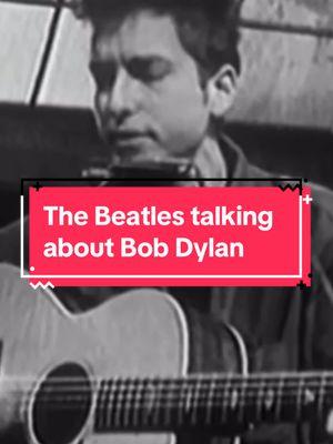 The Beatles talking about Bob Dylan.  #bobdylan #music #rocknroll #vinyl #rock #dylan #blues #vinylcollection #bobdylanquotes #bobdylanforever #guitar #classicrock  #georgeharrison #rockandroll #woodstock #bobdylanfan #beatles #thebeatles #johnlennon #paulmccartney #ringostarr  #beatleslove #beatlesfan  #thebeatlesforever #Love #mclennon #letitbe #beatlesmania #beatlemaniac #thebeatlesfans