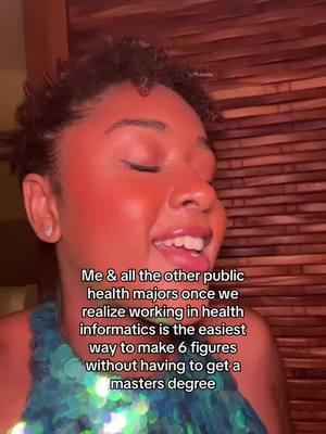 This is the video that changed it all for me. Yall blew this video up and I haven’t shut up since. Imma miss this app fr #gradschool #publichealth #healthtech #publichealthcareers #healthinformatics #epidemiology #programmanager #tech #techjobs #techcareers #govtech #remotejobs 