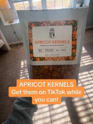 Stock up on #apricotkernels in the TikTok shop while you can! #apricotseeds #superfood #superseeds 