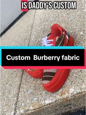 Custom Burberry shoes 🙌🏾#custom #customshoes #isthatacecustoms #isthatace #isthatacecustom #beforeandafter #before #after #customairforceones #customburberryshoes #thankyou #waitaminute #pickone #whatyoulike #burberry 