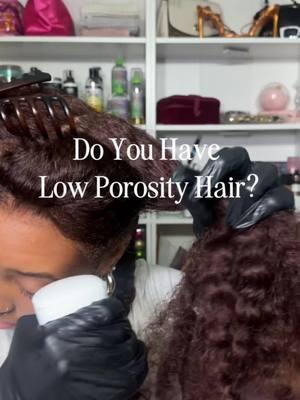 Do you have low porosity hair ?  I go more into detail about low porosity hair so be sure to subscribe !  #blackgirlnaturalhair #naturalhair #blackgirlhairstyles #lowporosityhair #lowporosity #porositytest 