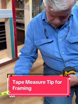 @Tom Silva’s tape measuring tip for framing will have you measuring like a pro! 🔨 Want more tips like this? Find us on Facebook, Instagram, Twitter, YouTube, Threads, and Pinterest! #ThisOldHouse #TOH #homerenovation #homeimprovement #DIY #carpentry #framing 