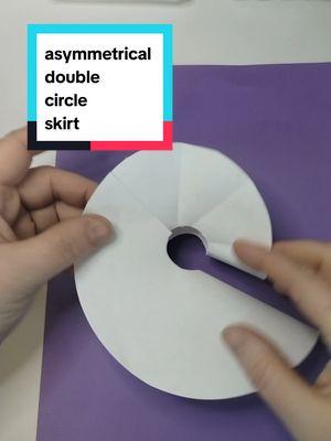 Replying to @dancedesign0 #sewingtips #sewingskills #sewingforyoupage #sewistsoftiktok #sewist #sewingdiy #patterns #pattern #patternmaking #sewing #sewingtiktok #sewingtok #circleskirts #circleskirt #patterndrafting 