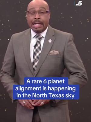 A rare sight is coming to North Texas at the end of January 2025. Six planets - Mars, Jupiter, Uranus, Neptune, Saturn and Venus will create an arc in the evening sky. This event will be visible into February. The planets will be visible in the days leading up to Jan. 21 and for about four weeks after. Look toward the southeastern to southwestern sky.  #planets #sky #northtexas #science #space #nbcdfw #dfw 