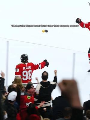 no more Bedard goals🥲 #sportsvideographer #NHL #nhllsc #chicago #connorbedard #canonr5markii #sportsvideography #unitedcenter #blackhawks 