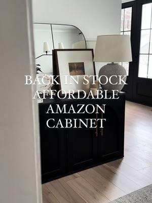 🔗🔗Click the Amazon link in my bio to shop this cabinet ‼️Finally BACK IN STOCK ‼️ #amazonfinds #amazonmusthaves #amazonvirtualtryon 