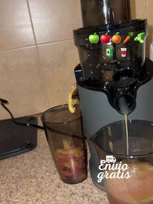 Extractor de jugos súper fácil de manejar y no ocupa mucho espacio en tu cocina 🥤🧃 @HOTGT #juice #juiceextrator #juicyfruitsnacks #fruit #jugosverdes🍏🥒🥦 #jugosnaturales🍌🍓🍍🍊 #jugosdenaranja🍊 