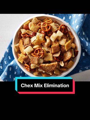 Chex Mix Elimination #chexmix #ryebread #ryechip #food #romansempire #hungry 