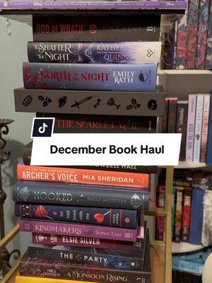 📚entire December book haul✨ including gifts 🎁 #thenighmarebeforechrismas #raunchyrelaxation #godofwrath #rinakent #toshatterthenight #katherinequinn #northisthenight #emilyrath #thecruelprince #hollyblack #thecruelprincecollectorsedition #thescarletveil #shelbymahurin #keepmeinyourheart #monicamurphy #thelastone #rachelhowzellhall #archersvoice #miasheridan #archersvoiceannotatedspecialedition #hooked #emilymcintire #hookedcollectorsedition #ifhehadbeenwithme #lauranowlin #ifhehadbeenwithmecollectorsedition #kingmakersyear3 #sophielark #amonsoonrising #theagaunzon #glowoftheeverflame #penncole #afalsestart #elsiesilver #theparty #natashapreston 