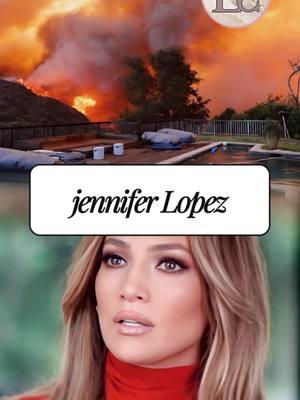 Lo que hizo Jennifer López tras el incendio de Los Angeles. #JenniferLopez #IncendiosCalifornia #fyp 