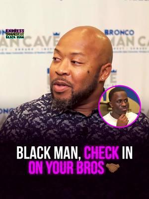 ⚠️ If you haven’t checked in on your bros in a while this is your reminder to do so.               Looking to increase Black male retention at your university? Partner with us. Hit the 🔗 in our bio.       Credit: Express Yourself Black Man Speaker(s): Roderick Smith                        #BlackTikTok #expressyourselfblackman #viral #fypシ #fypシ゚viral #fyp 