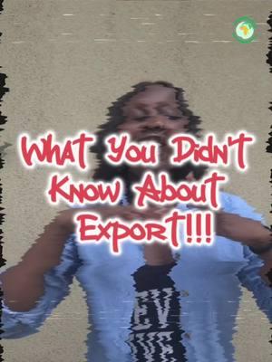 Many export businesses fail at the preparation stage, leading to unnecessary losses. Don’t let that be your story!  We’re here to help you succeed in the global market. Visit  www.africanies.com/free to claim over $2,000 worth of FREE training and export support. 💬 Let’s hear from you: What product would you like to sell abroad? Share it in the comments! 👇 #Export #earnindollars #SME #NEPC #fyp #ExportTraining 