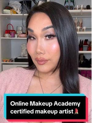 I’ve always wanted to be an MUA PRO thanks to @Online Makeup Academy - I can be one! 💄I took the Master Makeup Course! Use discount code: gia$100off #giagunn #glam #makeupacademy #makeupschool #professional #makeup 