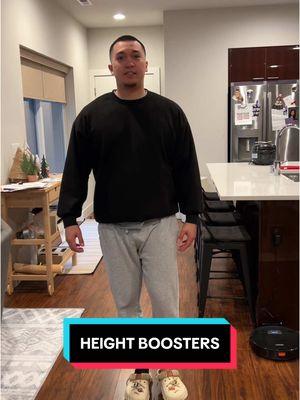 Replying to @Connor these rizzsole height boosters are giving me extra height! #heightboosters #rizzsoles #shortking #tiktokmademebuyit 