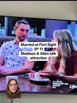 Madison needs to be brutally honest with him, as much as it may hurt-it’s needed at the point. #marriedatfirstsight #mafschicago #madisonandallen #mafs18 #lifetimetv #greenscreen 