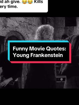 Replying to @Daryl Bobo #youngfrankenstein #genewilder #martyfeldman #terigarr #peterboyle #thosedamnraymondiboys 