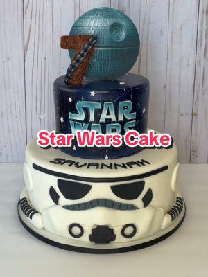 #sarinascakecreations #caketok #cakedealer #starwars #starwarscake