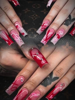 #valentines #valentinesnails #fyp #nails #newnails #cutenails #nailinspo #nailedit #nailtrends #ignails #tiktoknails #ValentinesDay 