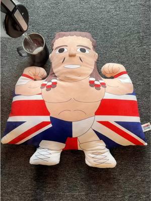 Running Powerslam or cozy up and enjoy a fresh cup of tea with the British Bulldog Brawler Buddies. 21” tall stuffed plush. Only 250 available online. 🔗 Link In Bio #thebritishbulldog #britishbulldog #pwt #pwtees #prowrestlingtees #wwf #wcw #alljapan #80swrestling #90swrestling #wrestlingtiktok #prowrestlingtiktok #prowrestlingvideos #oldschoolwrestling 