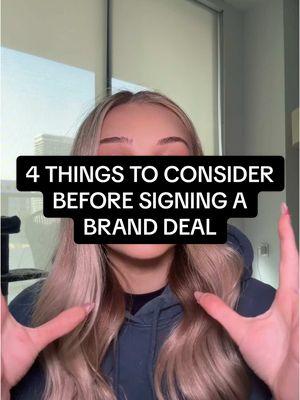 @JAYE | social media is here to give you four things she considers before signing  #branddeals 👏 #CreatorAdvice 