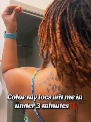 Time for New color ‼️#iammsluke #nghbymsluke #womenwithlocs #spartanburglocs #locsoftiktok #colorlocs #colorwithme #licensedtocreate #smalllocs ##mslukedidit 