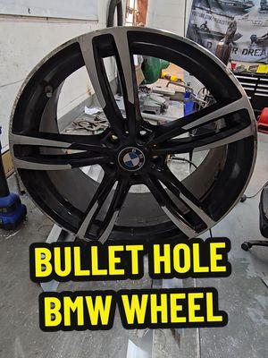 Something new every day! #welder #BMW #bullet #shootout #weld  #weldernation #wheel #rim 