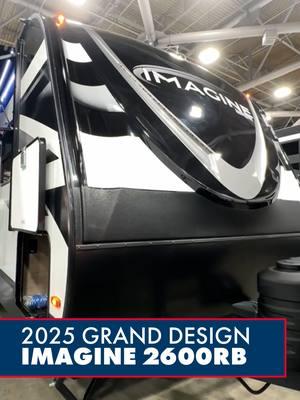 Discover the joys of RV life in the 2025 @gdrv4life Imagine 2600RB! It features everything you need to camp in comfort like the queen bed, theater seating, a u-shaped dinette, spacious rear bathroom, 21' awning and more. For availability, pricing, and to connect with an RV Outfitter - visit greatamericanrv.com, keyword search "2600RB". . . . #granddesign #granddesignrv #gdrv #gdrvlife #gorving #rvadventures #rvliving #campingseason #traveltrailer #rvtour #2025 #rvgoals #camping #homeawayfromhome #makingmemories #rvtravel