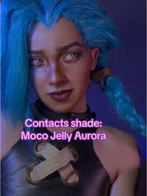 #mocoqueen @MocoQueen [Moco Jelly Aurora] • These are seriously the cutest shade of pink! ☺️🫶🏻💕  Use “Jessikarah” for 10% off! 💙💙💙  #arcane #arcaneleagueoflegends #jinx #contactlenses #coloredcontactlenses #jinxarcane #jinxcosplay #arcanecosplay #cosplaygirl #cosplayer #cosplay 