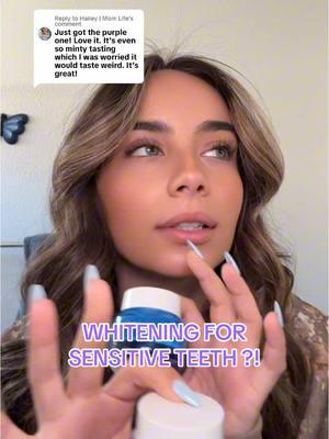 Replying to @Hailey | Mom Life the BEST for teeth whitening  @purelywhitedeluxe #purelywhitedeluxe #teeth #teethwhitening #whiteningpowder #teethcare 