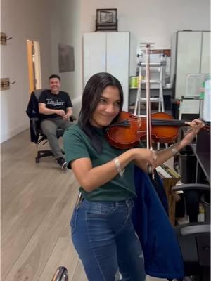 This is what happens when musicians run the office! 🎻💼  #fiddlershop #fiddler #fiddle #violinist #violin #violins #violinplayer #violist #viola #violas #violaplayer #fiddlerman #fiddlermanviolin #borat #musicians #musician #stringinstruments #stringinstrument #stringplayer #stringplayers 	