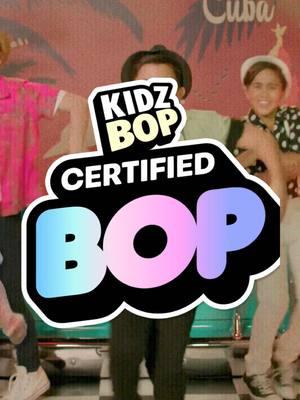 🗣️ you know this song is a Certified BOP 🎶 #KIDZBOP #CertifiedBOP out now! #KIDZBOP50 #NewMusic #MusicVideo 