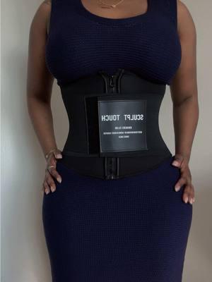 Love that it has a zipper !! #scultptouch #waistcheck #waisttrainingjourney 