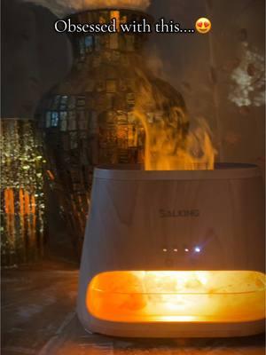 An an aromatherapy diffuser AND Himalayan salt lamp in 1. 😍 My house smells so good! #tiktokshopfinds #housefinds #aromatherapy #diffuser 