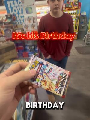 Birthday magic?! #prismatic #kid #reaction 