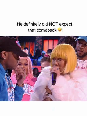 She was not letting him get away with that 🤣 #WildNOut #wildstyle #conceited #mimi #lovelymimi #jokes #rap #funny #roast #roasted #lol