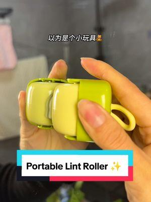 Portable Lint Roller ✨️ #lintroller #pethairremoval #shedding #dogproducts 