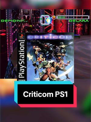 Have you played this? #retrogaming #nostalgicgaming #retroroulette criticom. Criticom for ps1. Worst PlayStation games. Worst ps1 games. PlayStation.